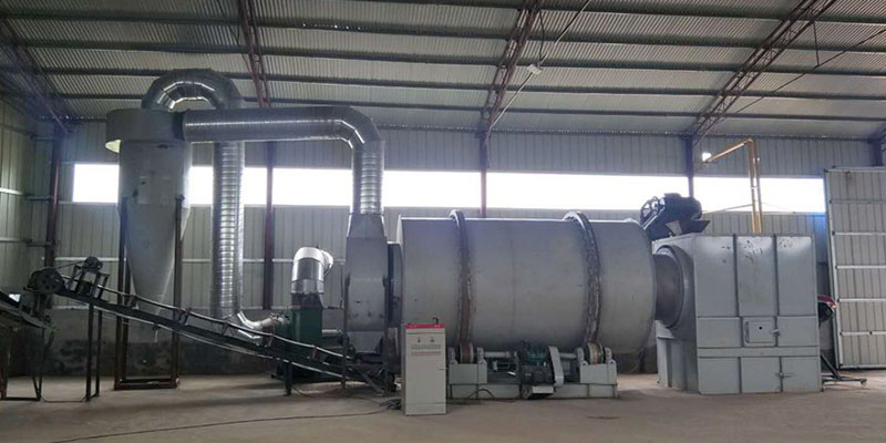河沙烘干機安裝現(xiàn)場視頻